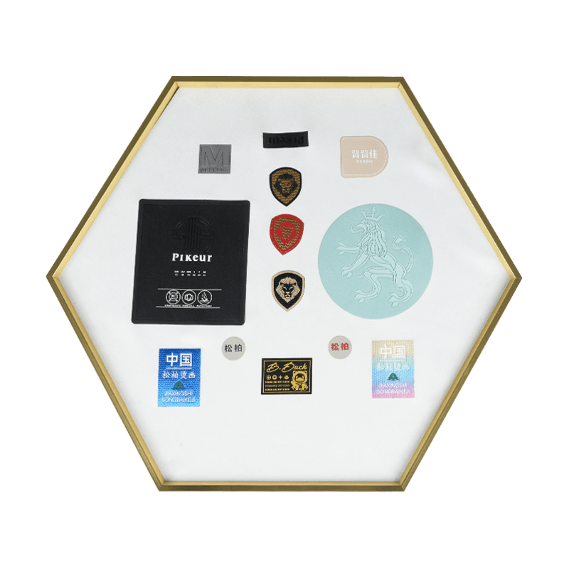 Siliconen 3D/2D-labels