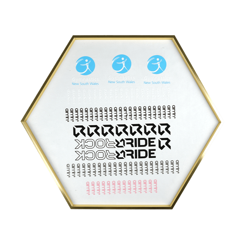 Siliconen 3D/2D-labels
